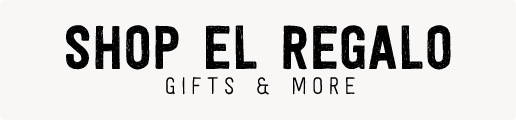 Text reads shop El Regalo Gifts and More